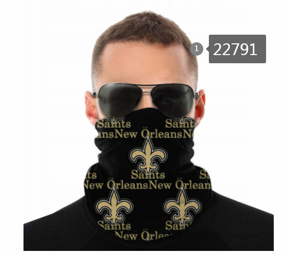2021 NFL New Orleans Saints 134 Dust mask with filter